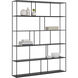 Eiffel Black Bookcase, Extra Large
